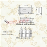 CSTCE_V13L村田晶振,陶瓷振动子,村田谐振器