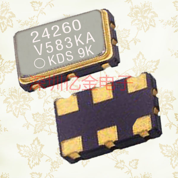 DSV753SD大真空贴片晶振,进口压控晶振,车载石英贴片晶振,深圳KDS代理