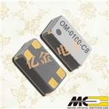 OM-7605-C8-20ppm-TA-QC|32.768K贴片晶振|6G基站晶振