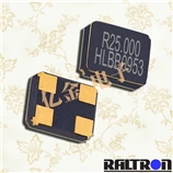 Raltron晶振,H10S-16.384-18-1030-TR,6G无线应用晶振