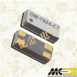 MICRO晶振|OM-0100-C7-20ppm-TA-QC|低频SMT振荡器