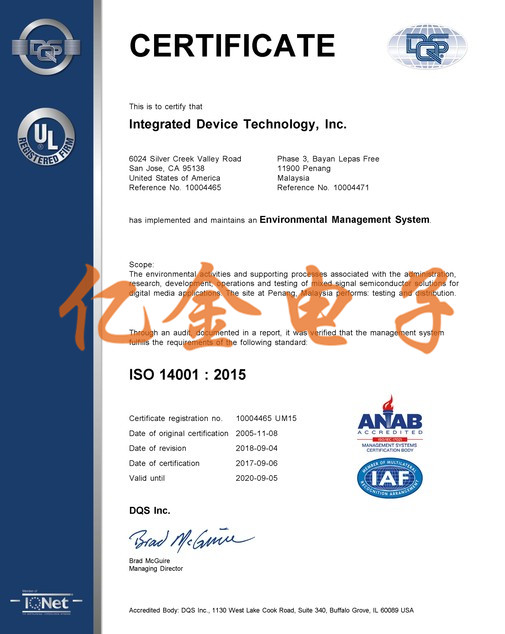 IDT晶振原材料符合ROHS要求吗